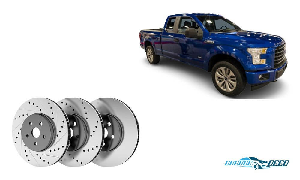 AutoShack Front & Rear Drilled & Slotted Brake Rotors | Replacement For 2006-2011 Honda Civic 1.3L 1.8L FWD | Silver Matte Finish | 4-PC Set